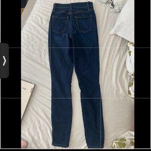 Size 3 dark blue skinny jeans